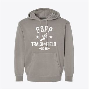 Saints Peter And Paul Track and Field Pigment-Dyed Hoodie