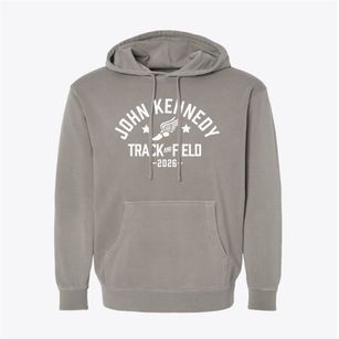 John Kennedy Elementary School Track and Field Pigment-Dyed Hoodie