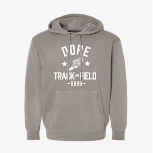 Dore Academy Track and Field Pigment-Dyed Hoodie