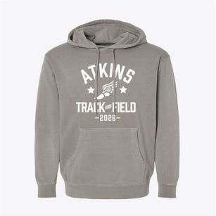 Simon G. Atkins High School Track and Field Pigment-Dyed Hoodie