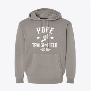 Hope Academy Track and Field Pigment-Dyed Hoodie