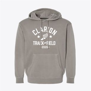 Clarion Area Elementary School Track and Field Pigment-Dyed Hoodie