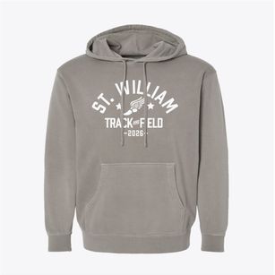 St William Parish Track and Field Pigment-Dyed Hoodie