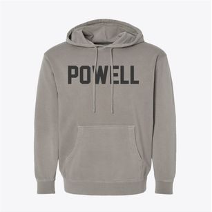 Powell Wyoming Classic Block Pigment-Dyed Hoodie