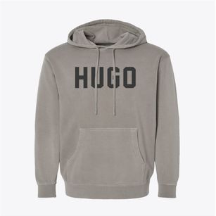 Hugo Oklahoma Classic Block Pigment-Dyed Hoodie