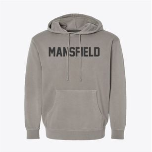 Mansfield Ohio Classic Block Pigment-Dyed Hoodie