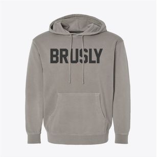 Brusly Louisiana Classic Block Pigment-Dyed Hoodie