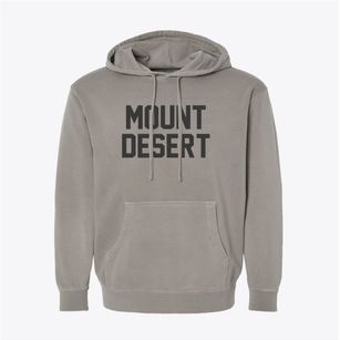 Mount Desert Maine Classic Block Pigment-Dyed Hoodie