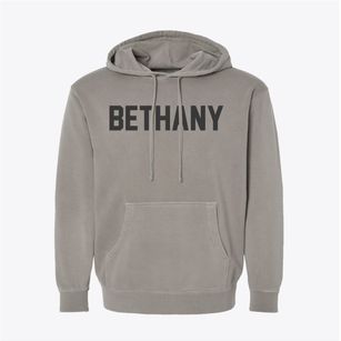 Bethany New York Classic Block Pigment-Dyed Hoodie