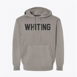 Whiting Wisconsin Classic Block Pigment-Dyed Hoodie