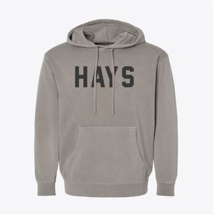 Hays North Carolina Classic Block Pigment-Dyed Hoodie