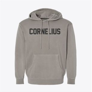 Cornelius North Carolina Classic Block Pigment-Dyed Hoodie