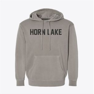 Horn Lake Mississippi Classic Block Pigment-Dyed Hoodie