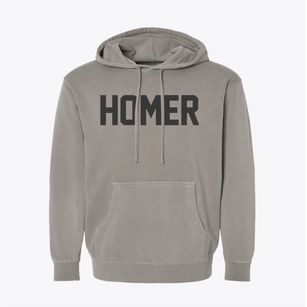 Homer Illinois Classic Block Pigment-Dyed Hoodie