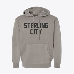 Sterling City Texas Classic Block Pigment-Dyed Hoodie