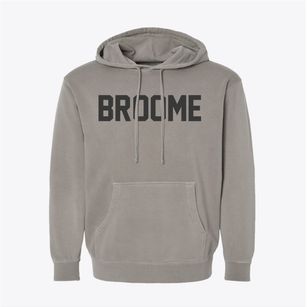 Broome New York Classic Block Pigment-Dyed Hoodie