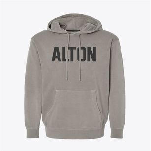 Alton Maine Classic Block Pigment-Dyed Hoodie