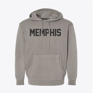 Memphis Indiana Classic Block Pigment-Dyed Hoodie