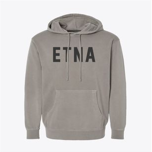 Etna California Classic Block Pigment-Dyed Hoodie