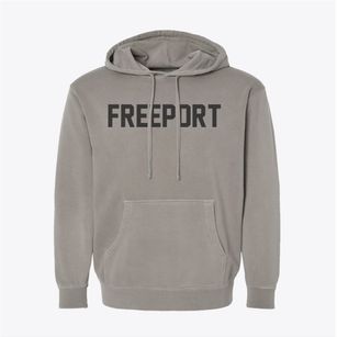 Freeport Minnesota Classic Block Pigment-Dyed Hoodie
