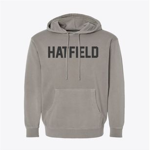 Hatfield Arkansas Classic Block Pigment-Dyed Hoodie