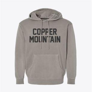Copper Mountain Colorado Classic Block Pigment-Dyed Hoodie
