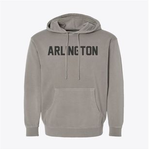 Arlington Illinois Classic Block Pigment-Dyed Hoodie