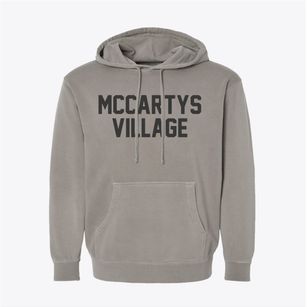 Mccartys Village New Mexico Classic Block Pigment-Dyed Hoodie
