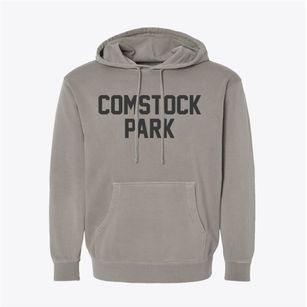 Comstock Park Michigan Classic Block Pigment-Dyed Hoodie