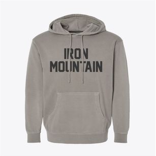 Iron Mountain Michigan Classic Block Pigment-Dyed Hoodie