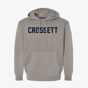 Crossett Arkansas Classic Block Pigment-Dyed Hoodie