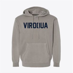 Viroqua Wisconsin Classic Block Pigment-Dyed Hoodie