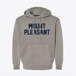 Mount Pleasant Utah Classic Block Pigment-Dyed Hoodie