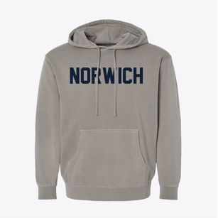 Norwich Connecticut Classic Block Pigment-Dyed Hoodie