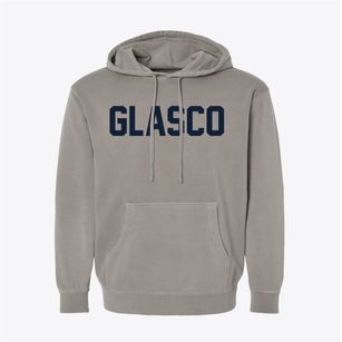 Glasco New York Classic Block Pigment-Dyed Hoodie