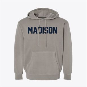 Madison New Hampshire Classic Block Pigment-Dyed Hoodie