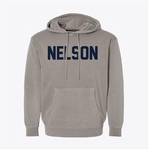 Nelson New York Classic Block Pigment-Dyed Hoodie