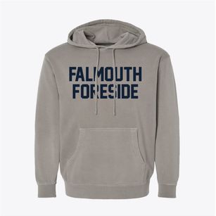 Falmouth Foreside Maine Classic Block Pigment-Dyed Hoodie