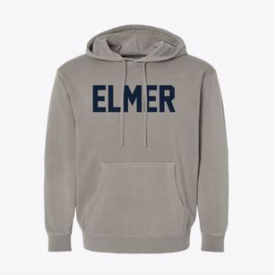 Elmer New Jersey Classic Block Pigment-Dyed Hoodie