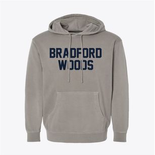 Bradford Woods Pennsylvania Classic Block Pigment-Dyed Hoodie