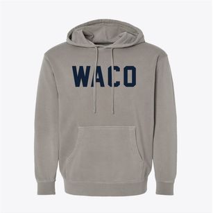 Waco Texas Classic Block Pigment-Dyed Hoodie