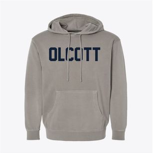 Olcott New York Classic Block Pigment-Dyed Hoodie