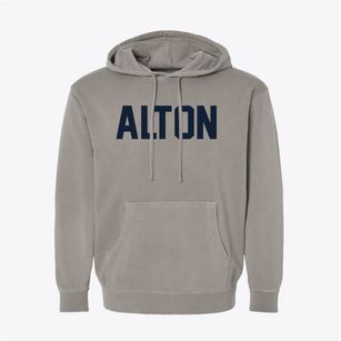 Alton Missouri Classic Block Pigment-Dyed Hoodie