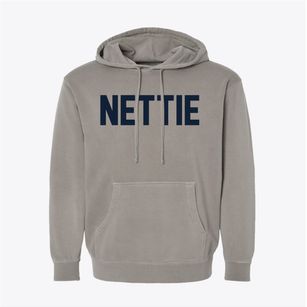 Nettie West Virginia Classic Block Pigment-Dyed Hoodie