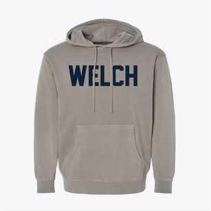 Welch Oklahoma Classic Block Pigment-Dyed Hoodie