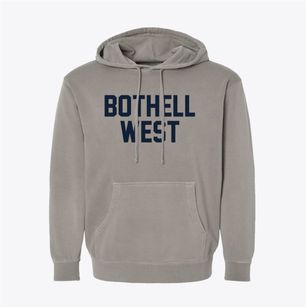 Bothell West Washington Classic Block Pigment-Dyed Hoodie