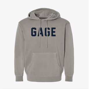 Gage Oklahoma Classic Block Pigment-Dyed Hoodie