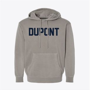 Dupont Indiana Classic Block Pigment-Dyed Hoodie