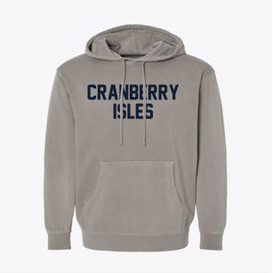 Cranberry Isles Maine Classic Block Pigment-Dyed Hoodie