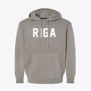 Riga New York Classic Block Pigment-Dyed Hoodie